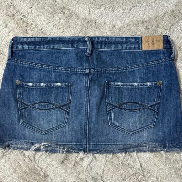 Abercrombie & Fitch Denim Mini Skirt - Picture 2 of 4